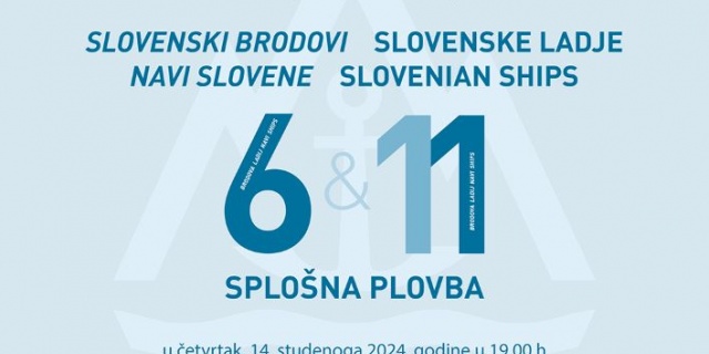 Odprtje razstave Slovenski brodovi / Slovenske ladje 6 + 11 na Reki