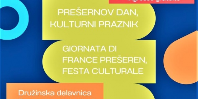 Prešeren Day - Slovenian culture holiday in the Maritime Museum, Piran 