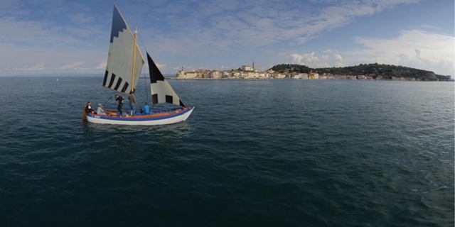 Sailing aboard the Istrian Topo